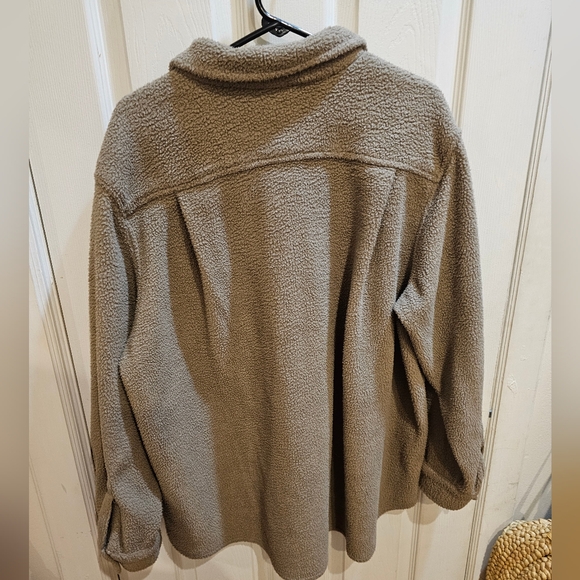 Primark light brown teddy shacket EUC XL/16 - Picture 3 of 3